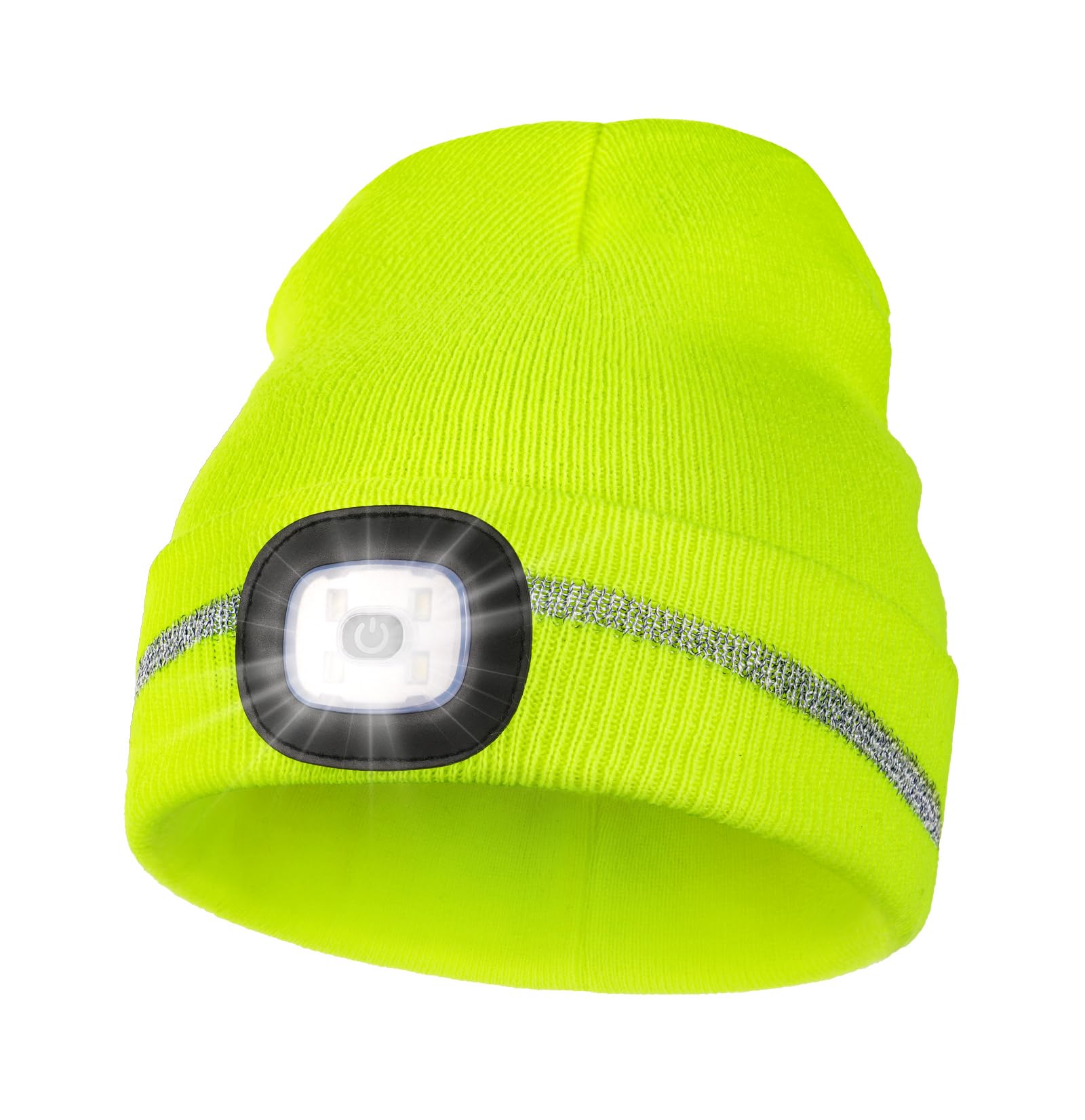 Reflective Stripe Beanie